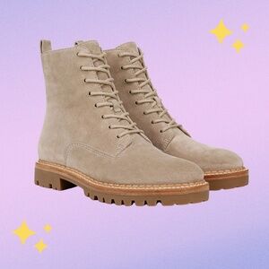 Vince Cambria Suede Lug Boot